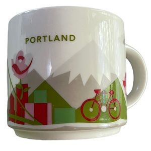 Starbucks Portland “you are here” collection ceramic collectibles coffee mug